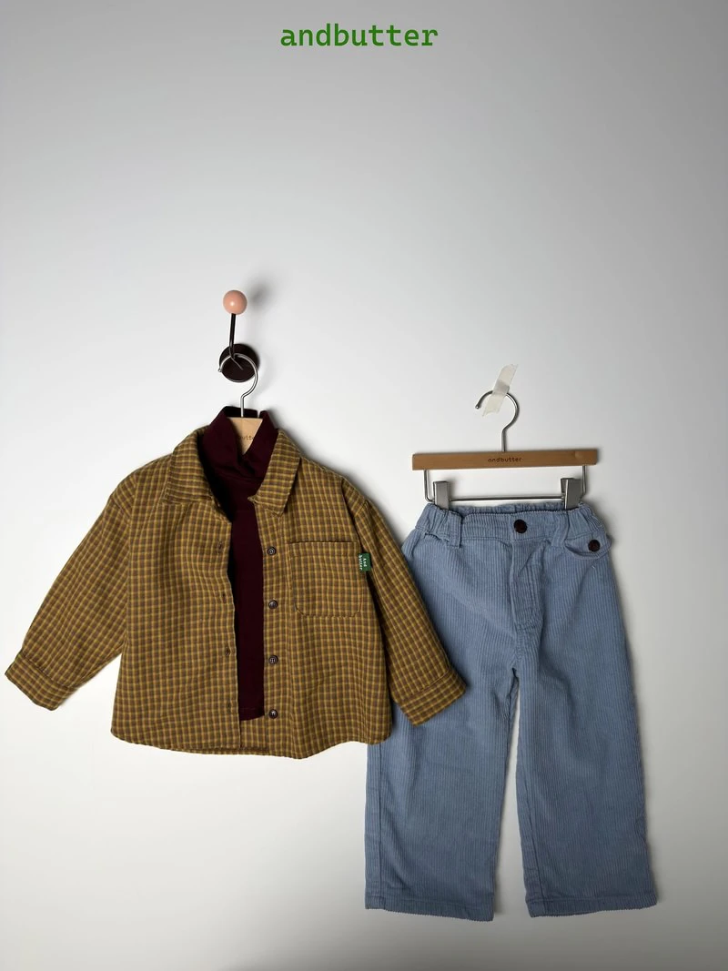 Tofi Check Shirt by Andbutter for Child - view 10