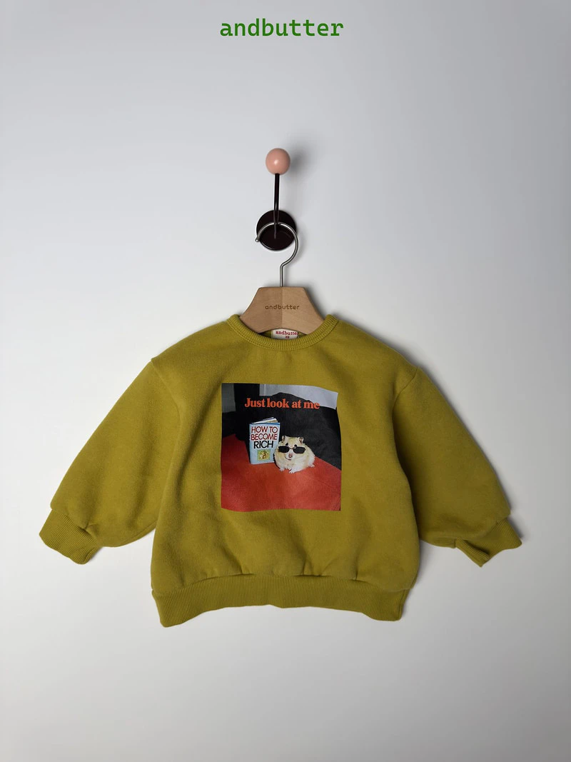 Rich Ham Sweatshirt by Andbutter for Child - view 7