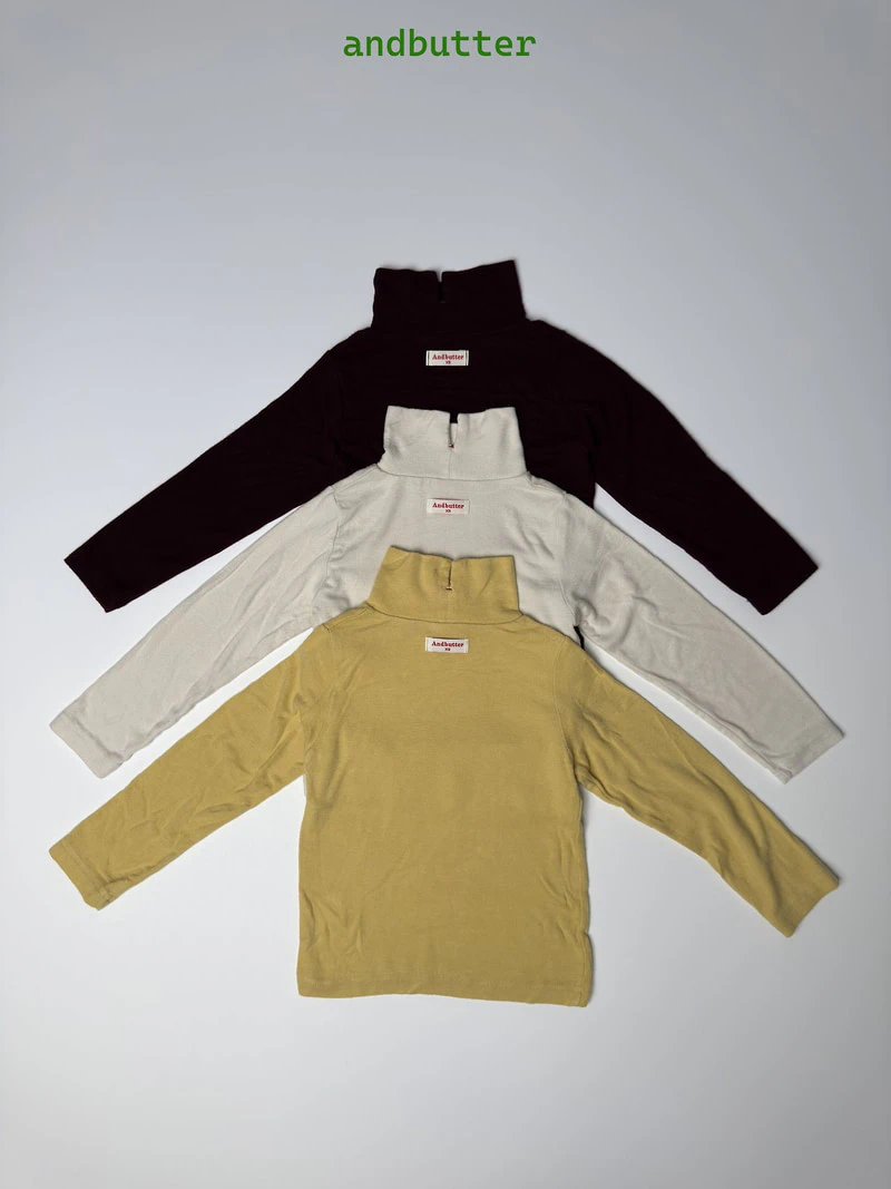 Slit Turtleneck Tee by Andbutter for Child - view 1