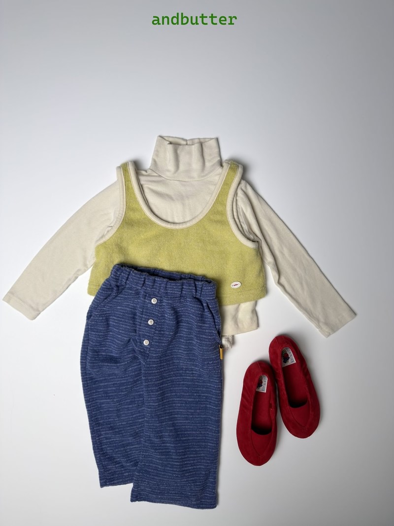 Button Bootcut Pants by Andbutter for Child - view 11