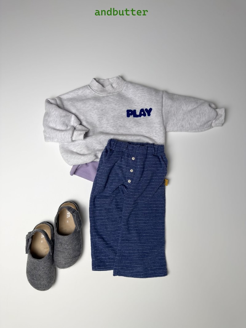 Button Bootcut Pants by Andbutter for Child - view 12