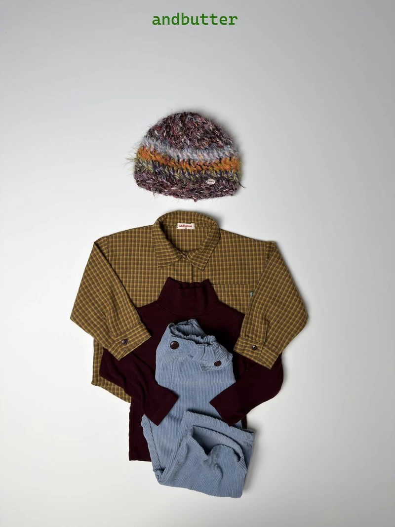 Tofi Check Shirt by Andbutter for Child - view 12