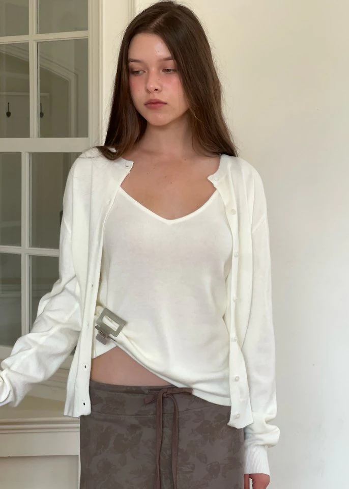 Layered Merino Knit Set by Another Avenue for Women - view 11