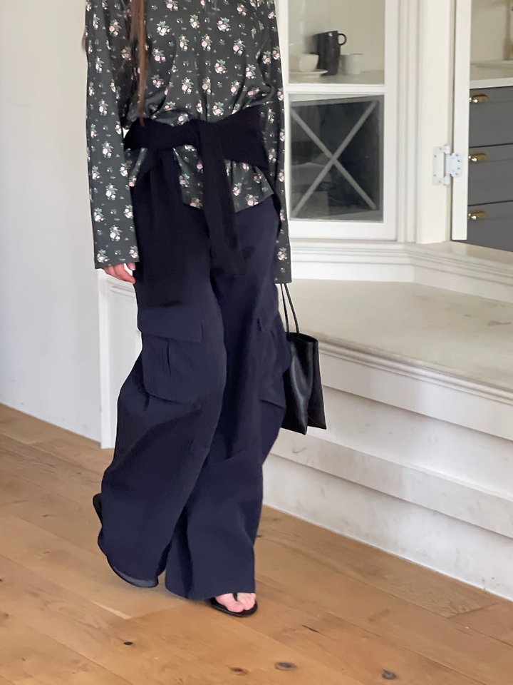 Curved Cargo Pants by Another Avenue for Women - view 3