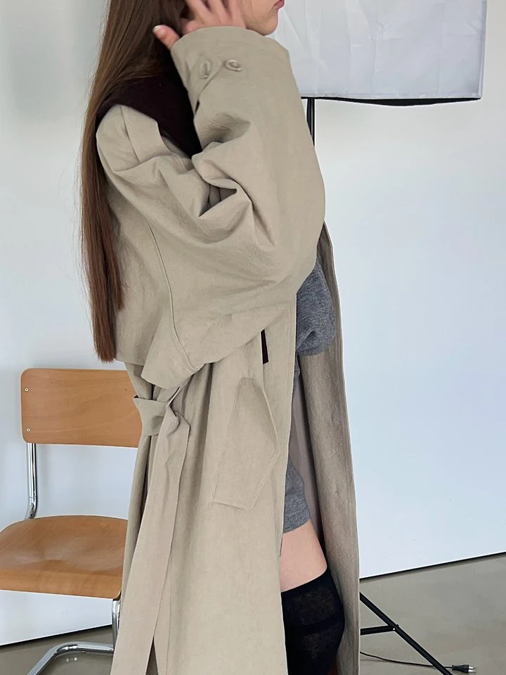 Batik Trench Coat by Another Avenue for Women - view 10