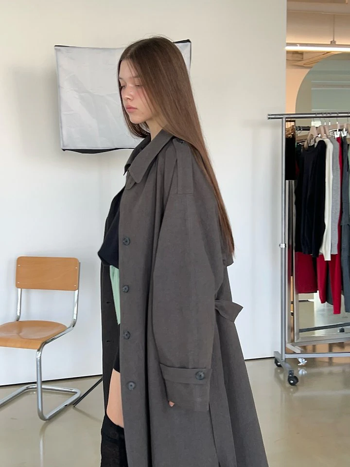 Batik Trench Coat by Another Avenue for Women - view 6