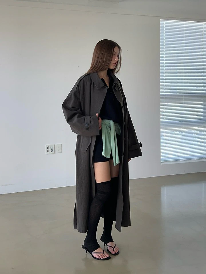 Batik Trench Coat by Another Avenue for Women - view 8