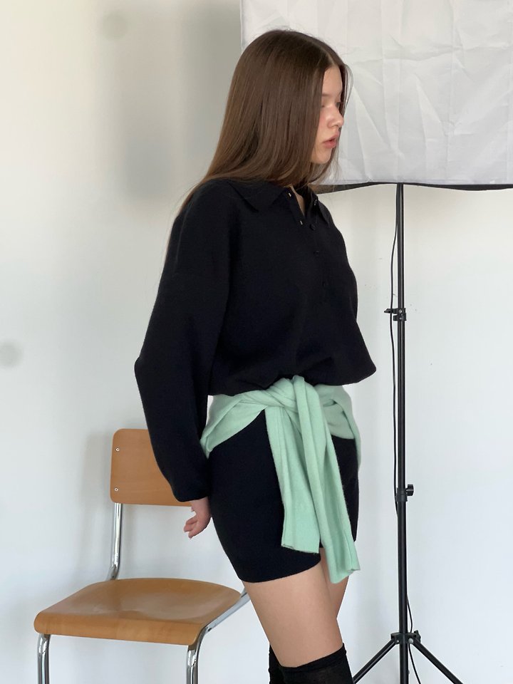 Moare Knit Jumpsuit by Another Avenue for Women - view 3