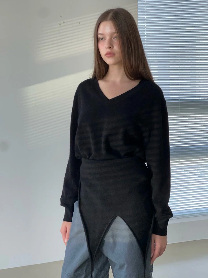 Veil Layered Knit Set by Another Avenue for Women - view 5