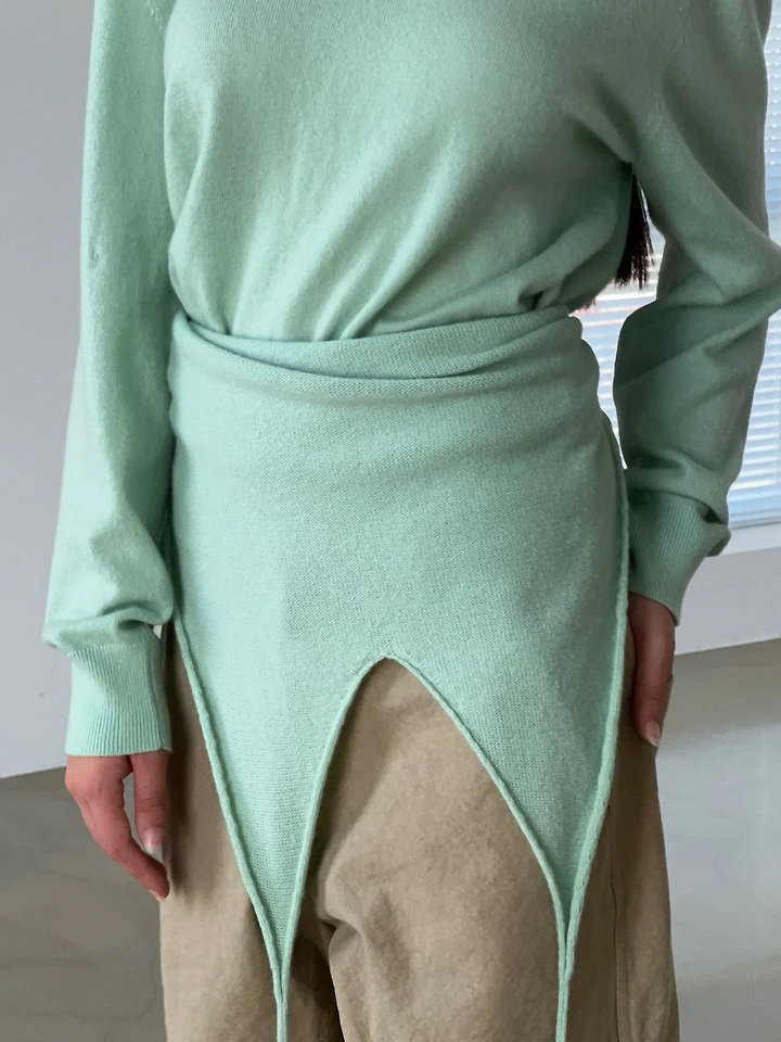 Veil Layered Knit Set by Another Avenue for Women - view 9
