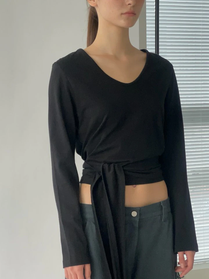 Wrap Point Tee by Another Avenue for Women - view 5