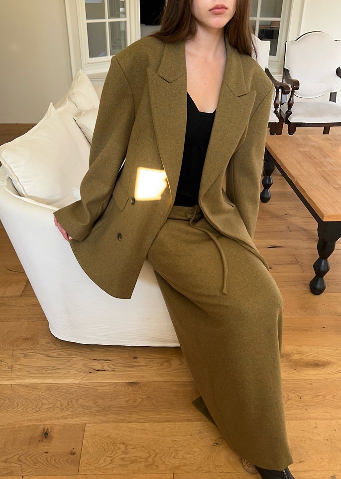 Wool Hidden Jacket by Another Avenue for Women - view 11