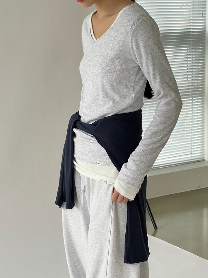 Soft V-Neck Tee by Another Avenue for Women - view 12