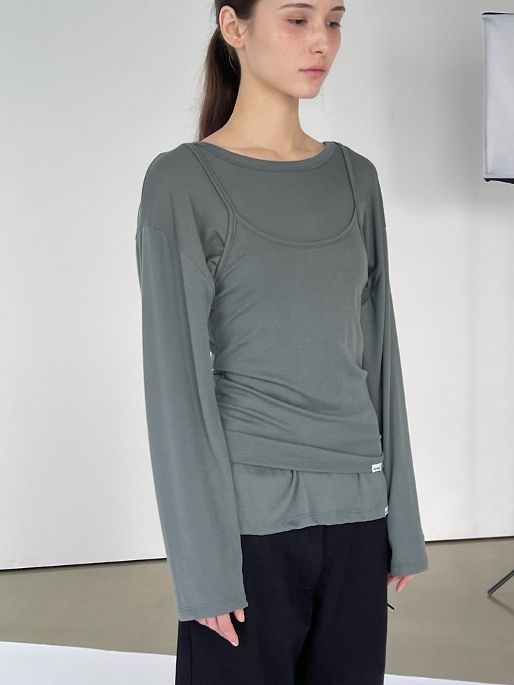 Ribbed Tank Top by Another Avenue for Women - view 10