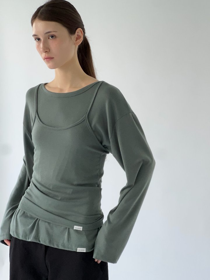 Back Slit Tee by Another Avenue for Women - view 9