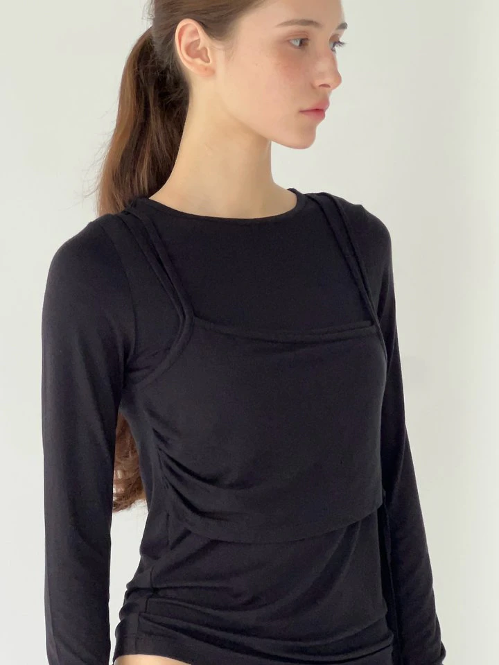 Dual Layered Tee by Another Avenue for Women - view 3