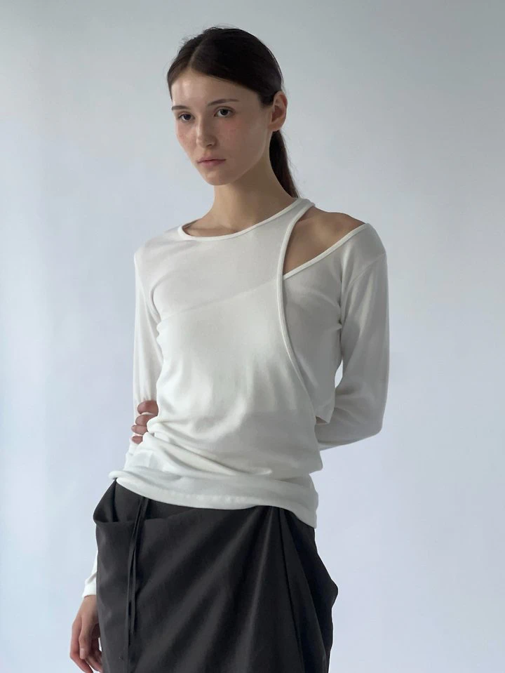 Asymmetrical Double Tee by Another Avenue for Women - view 12