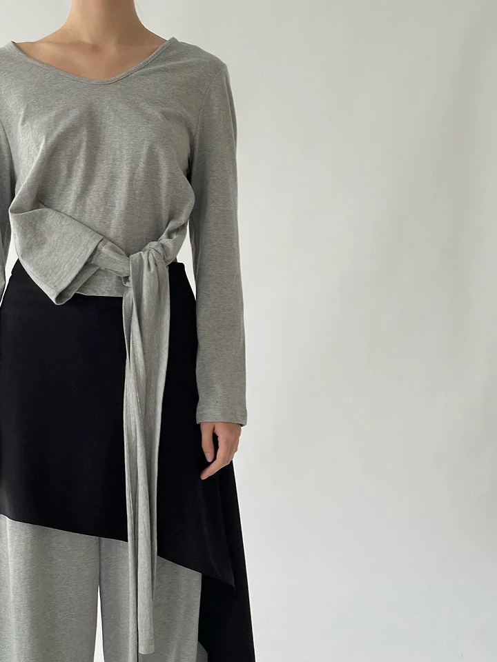 Asymmetrical Stretch Skirt by Another Avenue for Women - view 9