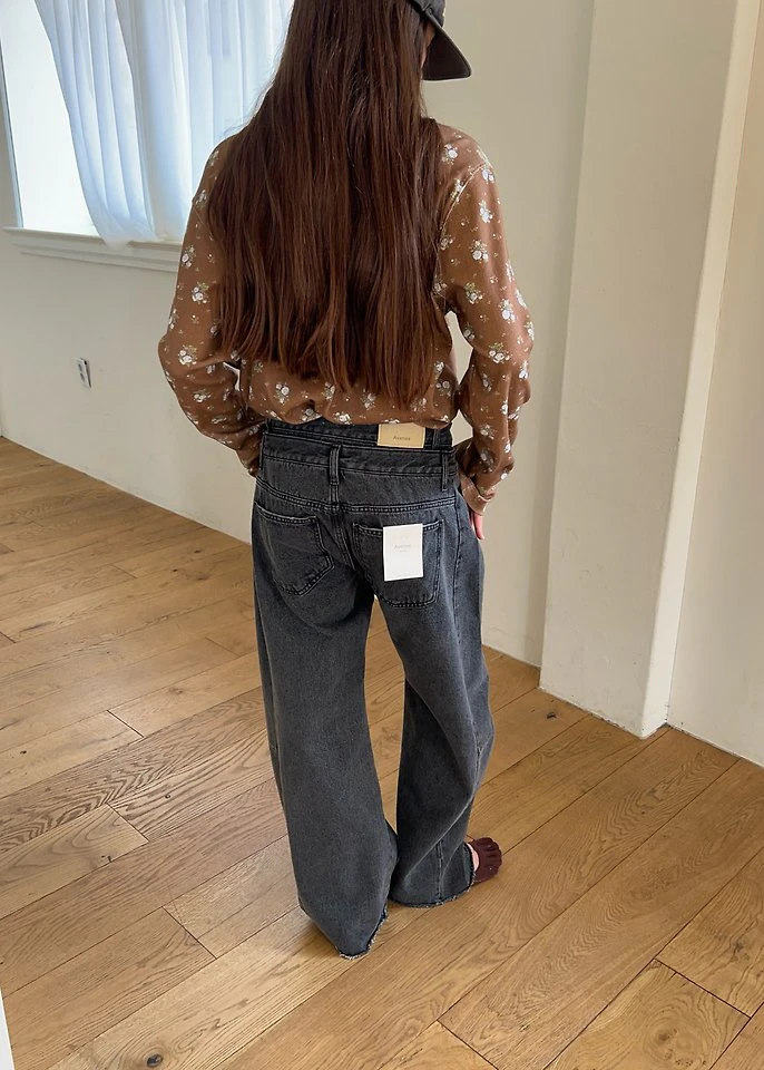 Double Waistband Denim Pants by Another Avenue for Women - view 4
