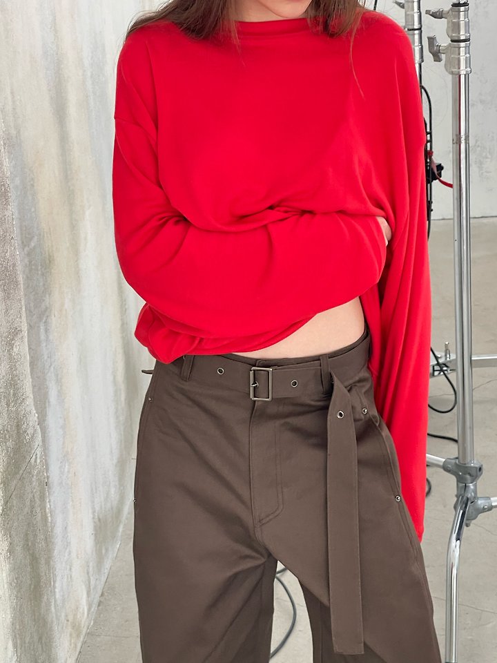 Belt Chino Pants by Another Avenue for Women - view 3