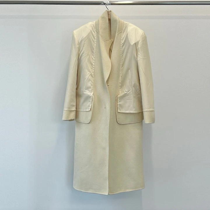 Alpaca Wool Blend Handmade Coat by Another Avenue for Women - view 3