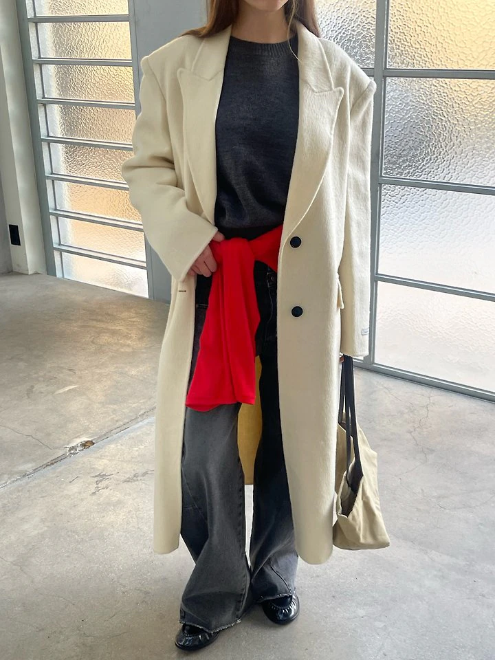Alpaca Wool Blend Handmade Coat by Another Avenue for Women - view 9