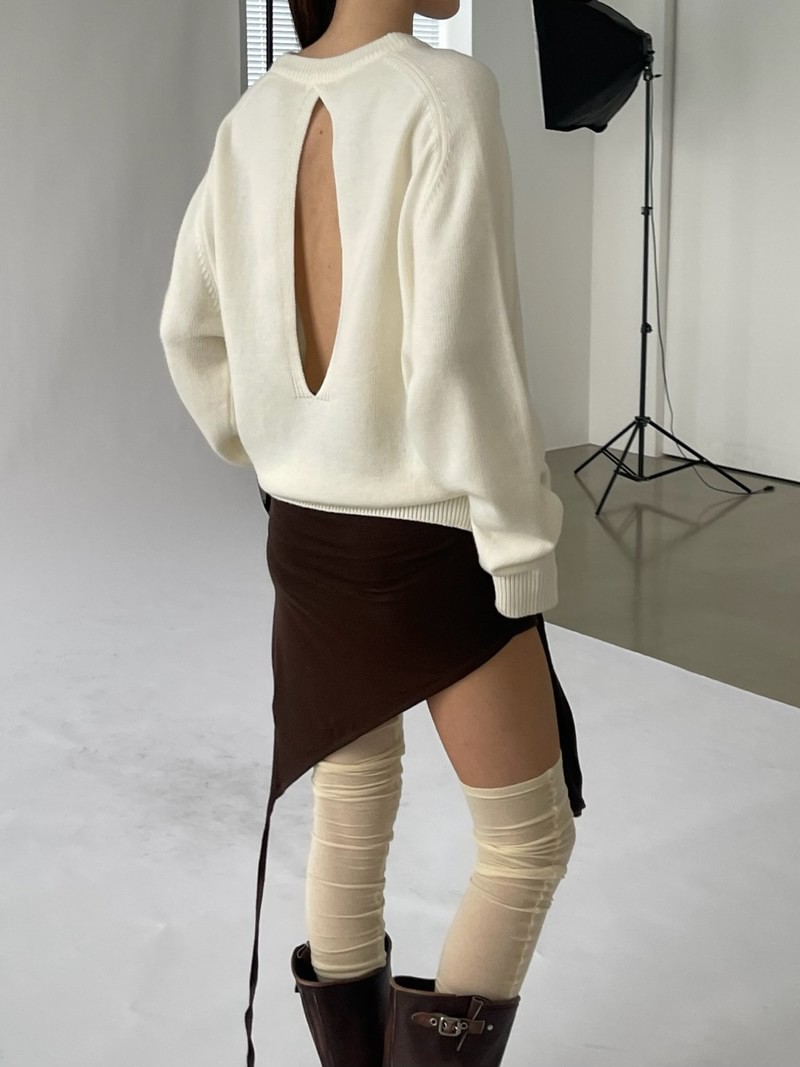 Back Slit Knit by Another Avenue for Women - view 11