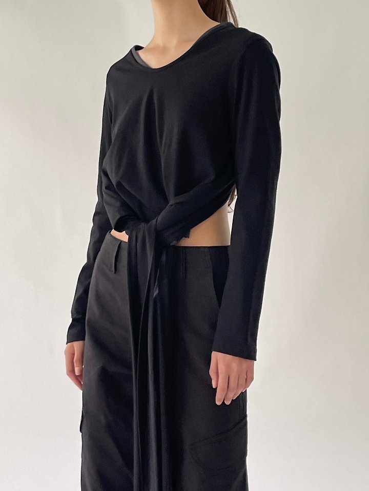 Wrap Point Tee by Another Avenue for Women - view 9