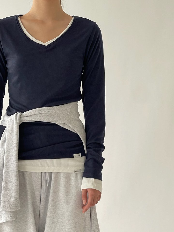Soft V-Neck Tee by Another Avenue for Women - view 7