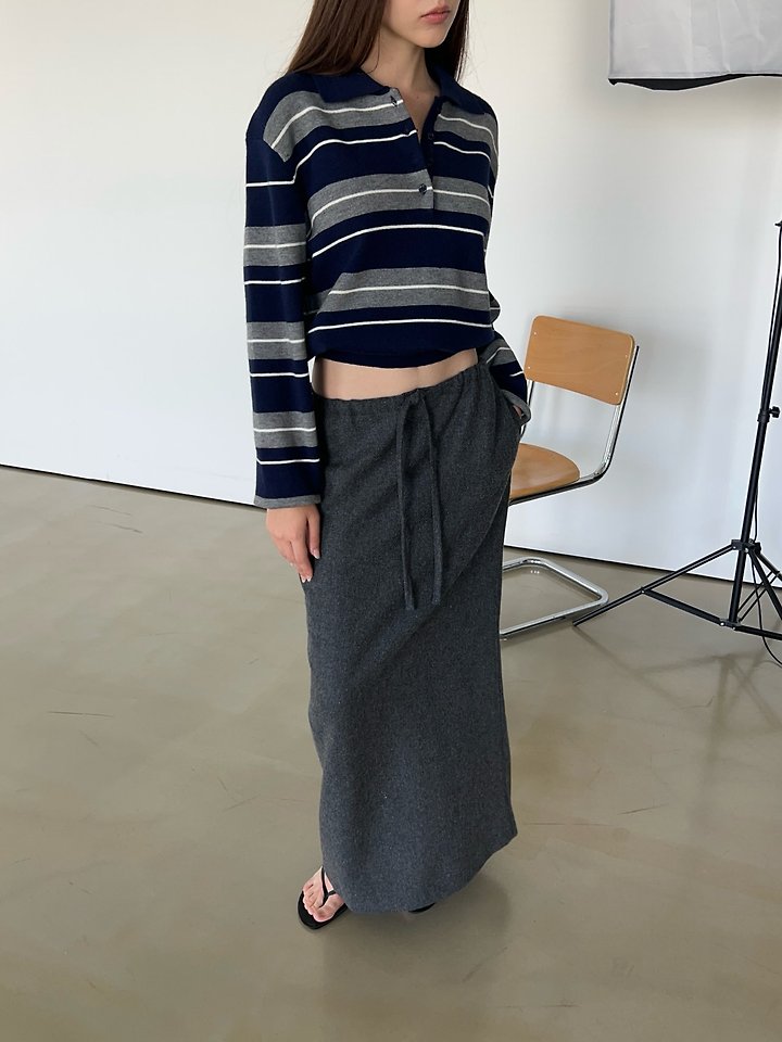 Wool Tunnel Skirt by Another Avenue for Women - view 4