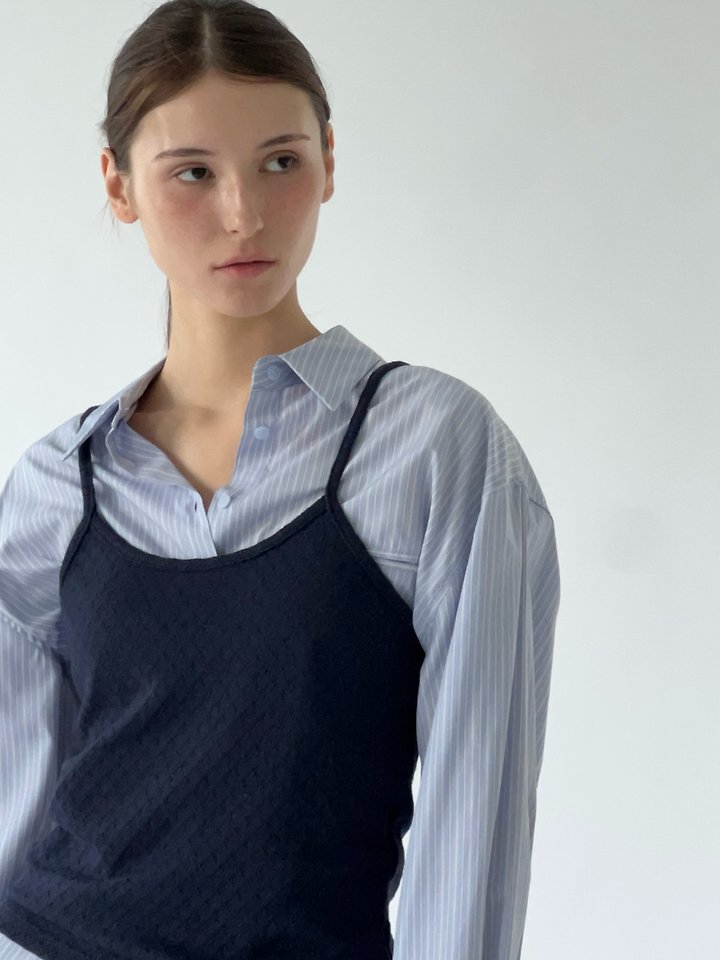 Leo Stripe Shirt by Another Avenue for Women - view 3