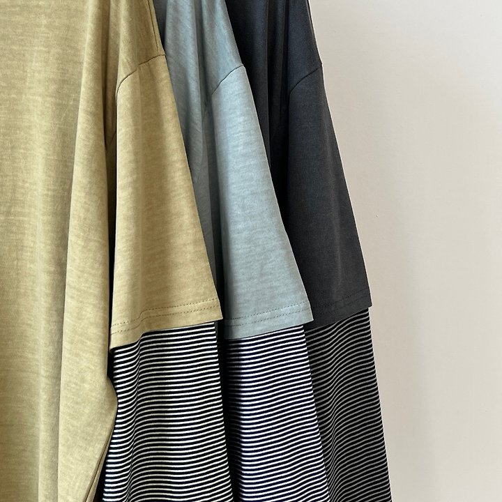 Vintage Pigment Layered Tee by Another Avenue for Women - view 1