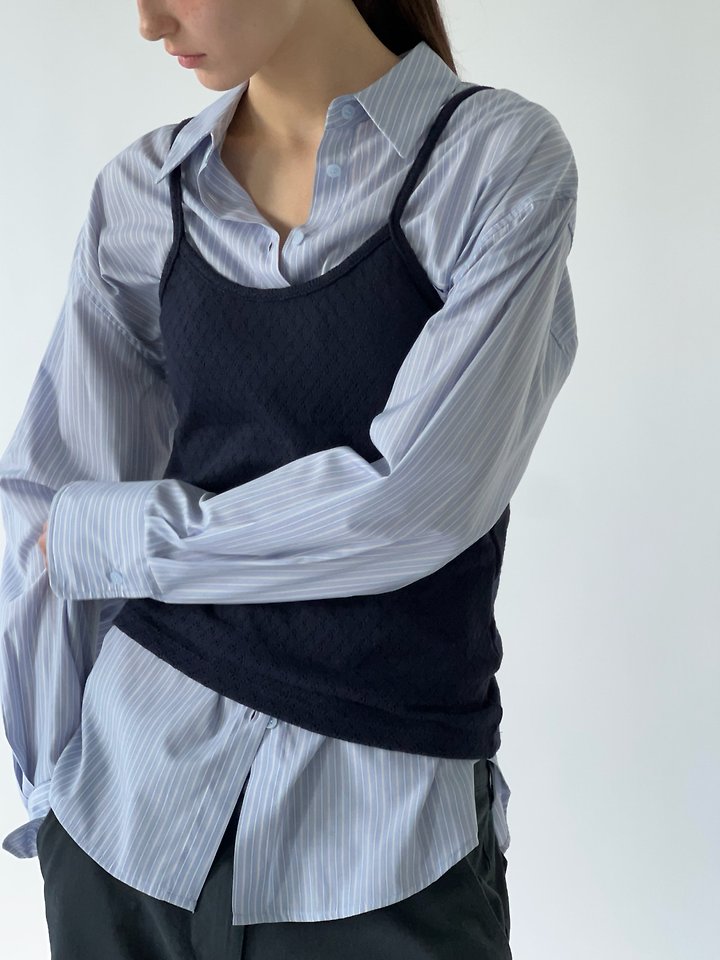 Leo Stripe Shirt by Another Avenue for Women - view 5