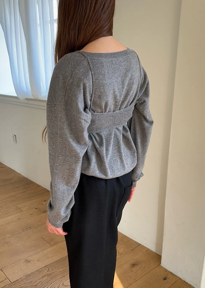 Deep V-Neck Layered Top Set by Another Avenue for Women - view 8
