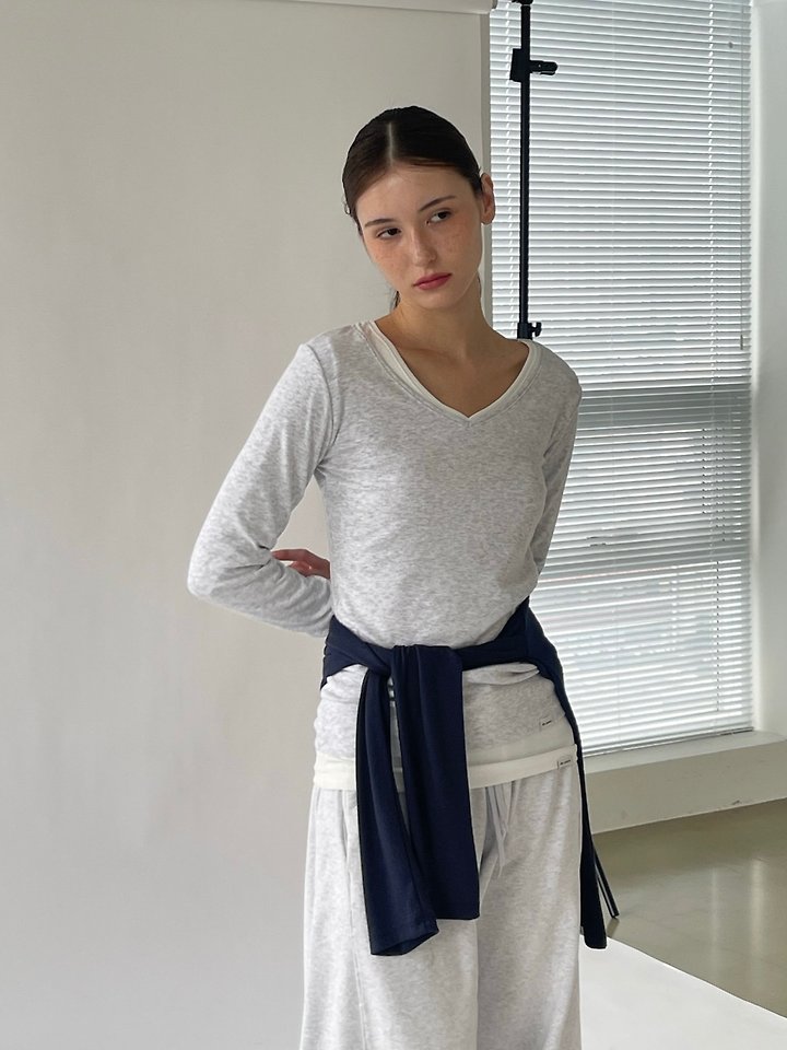 Soft V-Neck Tee by Another Avenue for Women - view 11