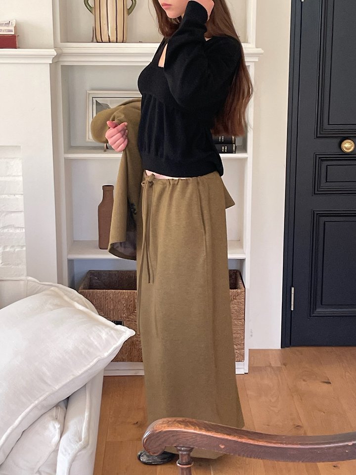 Wool Tunnel Skirt by Another Avenue for Women - view 8