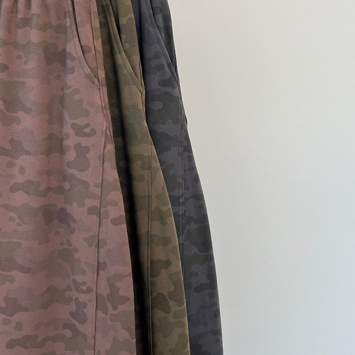 Side Cutout Camo Pants by Another Avenue for Women - view 1