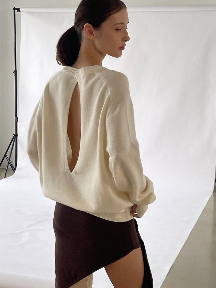 Back Slit Knit by Another Avenue for Women - view 9