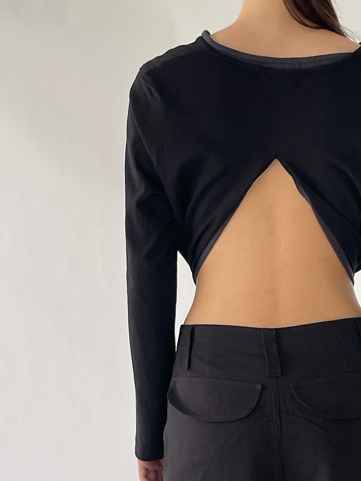 Wrap Point Tee by Another Avenue for Women - view 8