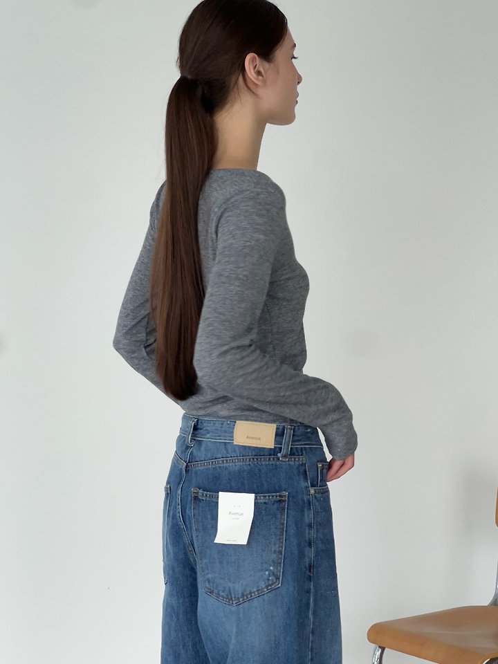 Soft V-Neck Tee by Another Avenue for Women - view 5