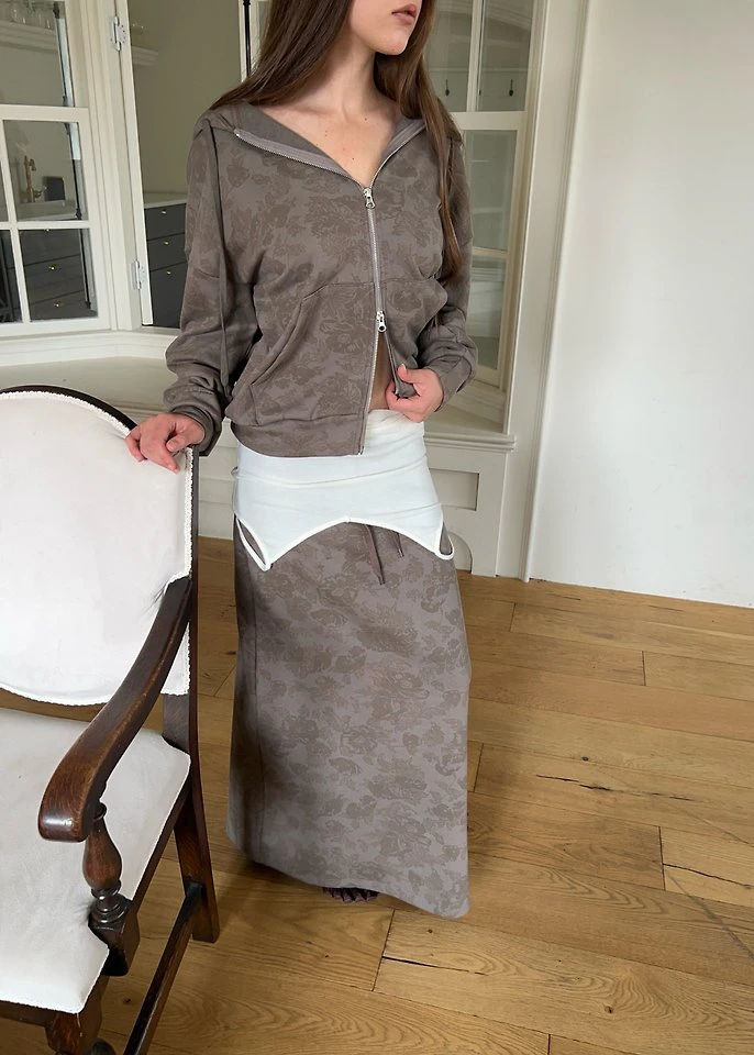 Faded Flower Skirt by Another Avenue for Women - view 11