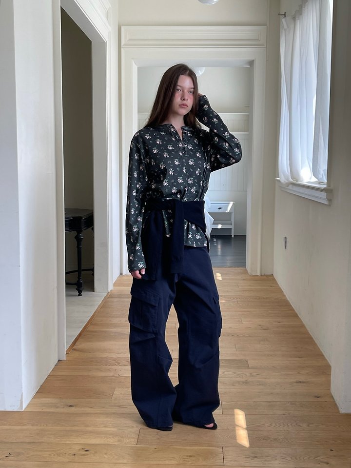 Curved Cargo Pants by Another Avenue for Women - view 4