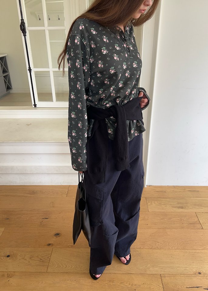 Curved Cargo Pants by Another Avenue for Women - view 6