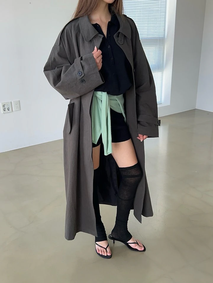 Batik Trench Coat by Another Avenue for Women - view 7