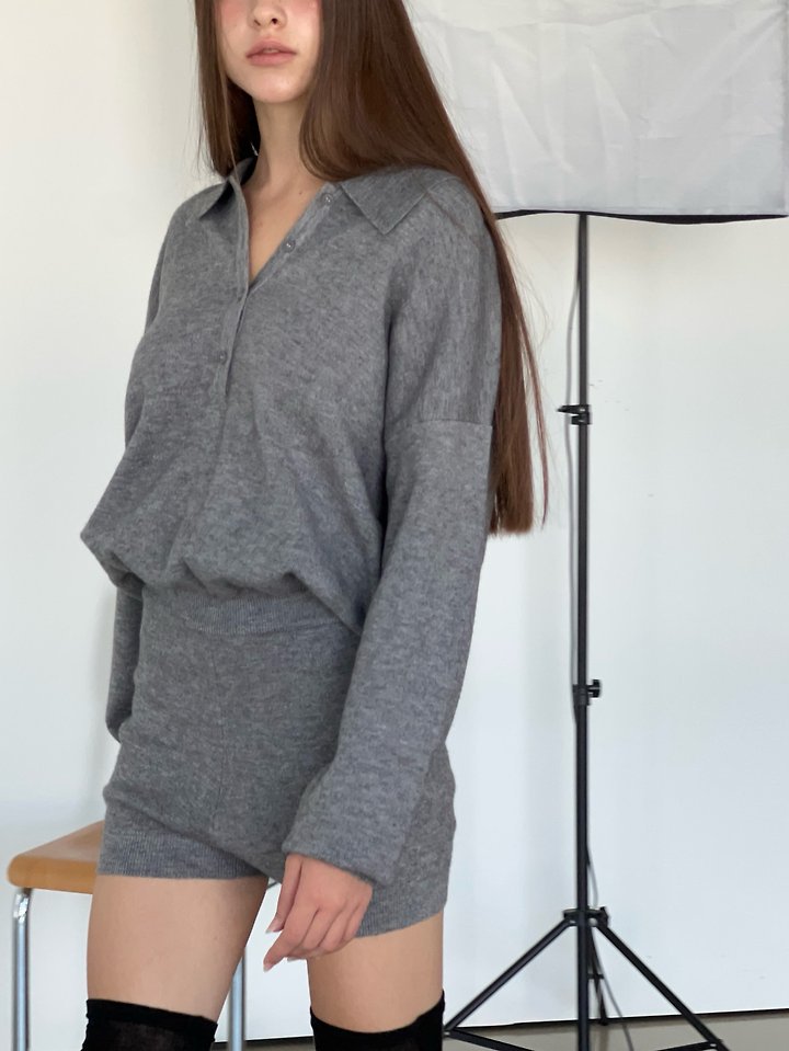 Moare Knit Jumpsuit by Another Avenue for Women - view 10