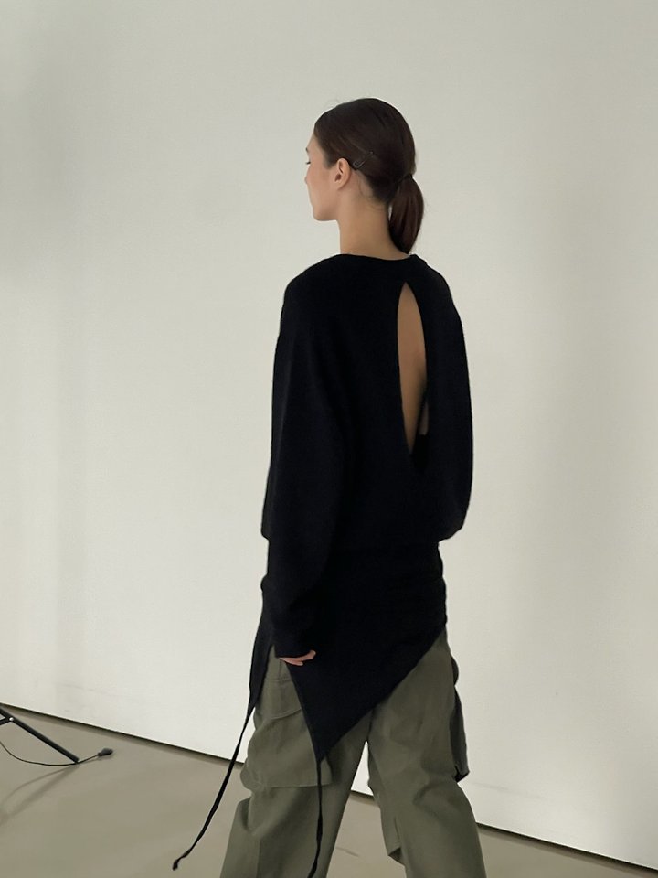 Back Slit Knit by Another Avenue for Women - view 4