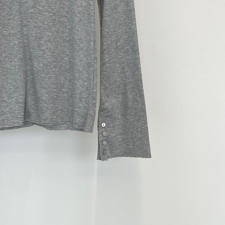 Mocha Henley U-Neck Tee by Another Avenue for Women - view 2