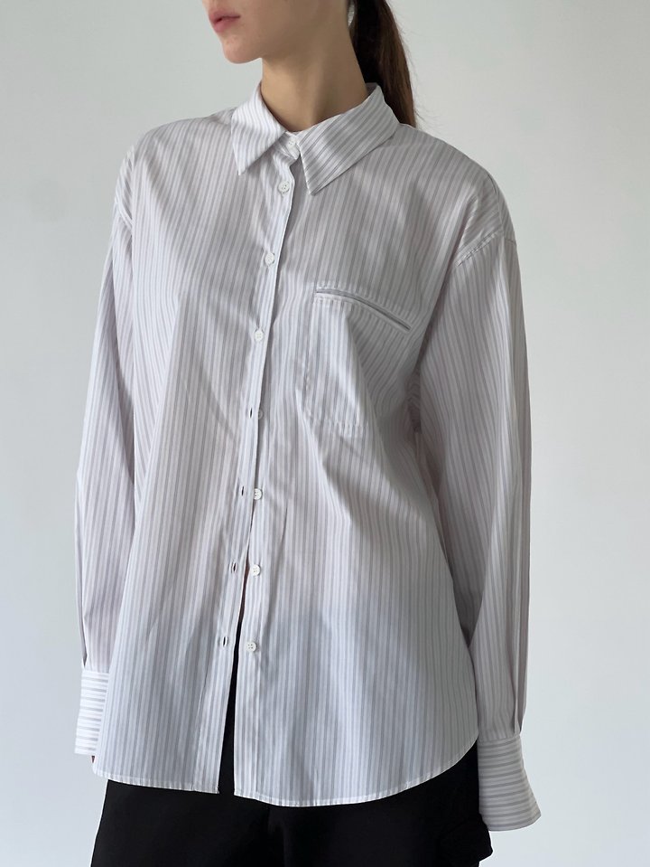 Leo Stripe Shirt by Another Avenue for Women - view 12