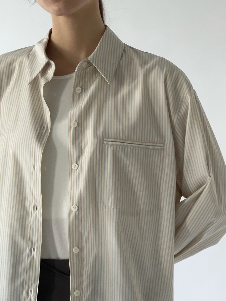 Leo Stripe Shirt by Another Avenue for Women - view 8