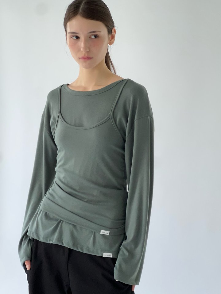 Ribbed Tank Top by Another Avenue for Women - view 9